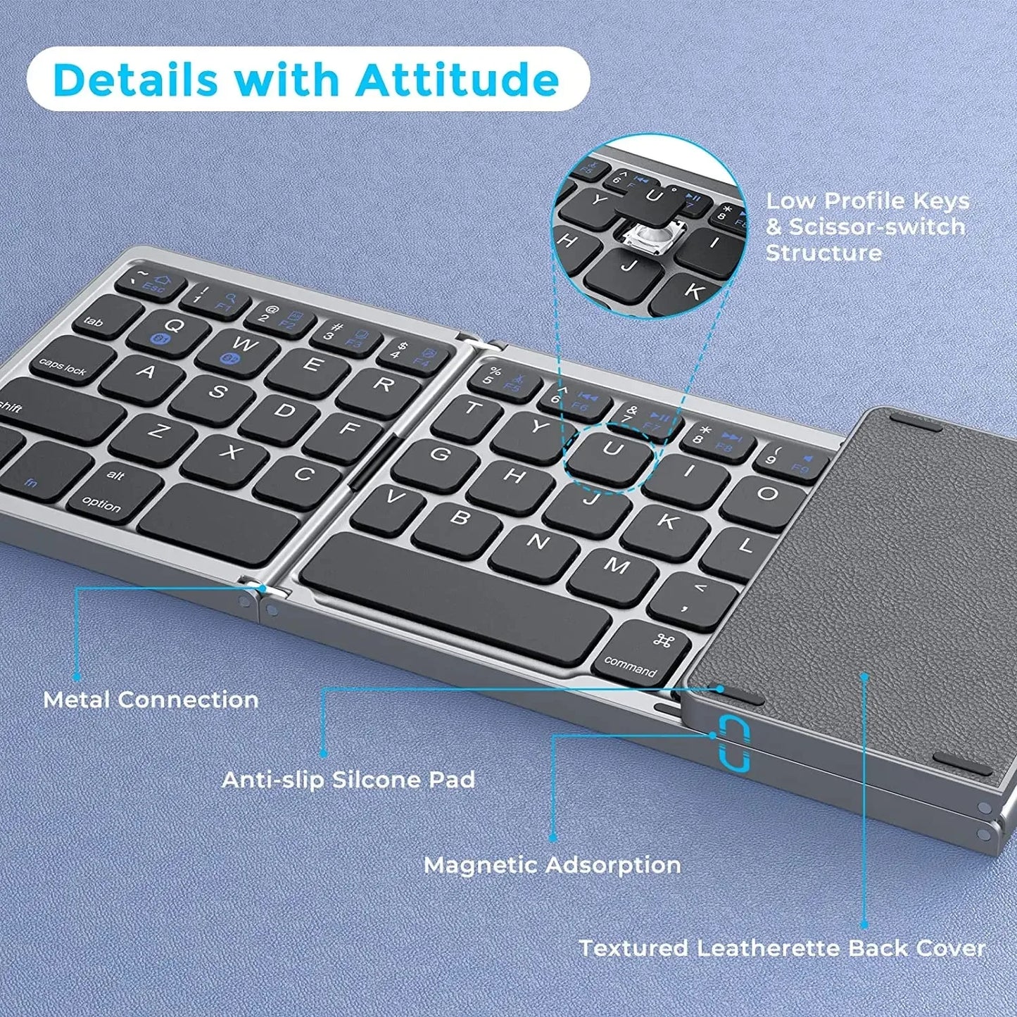 Wireless phone keyboard